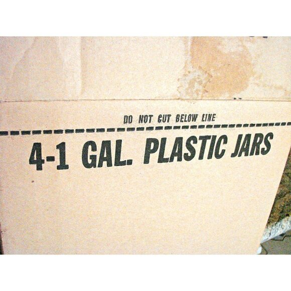 Box 4 Round Plastic Containers 1 Gallon Wide-Mouth Heavy Duty Food Storage Lids - Picture 8 of 8